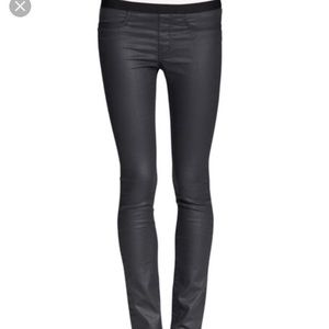 Helmut Lang Coated leggings jeans